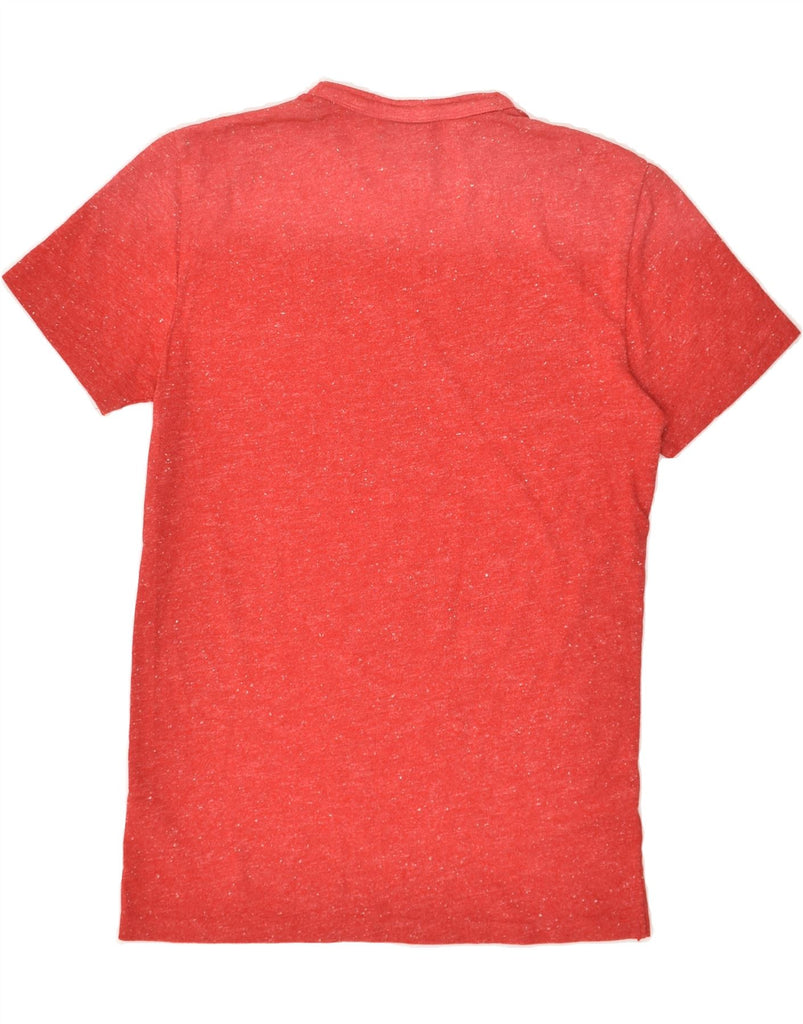 SUPERDRY Mens Graphic T-Shirt Top Small Red Cotton | Vintage Superdry | Thrift | Second-Hand Superdry | Used Clothing | Messina Hembry 