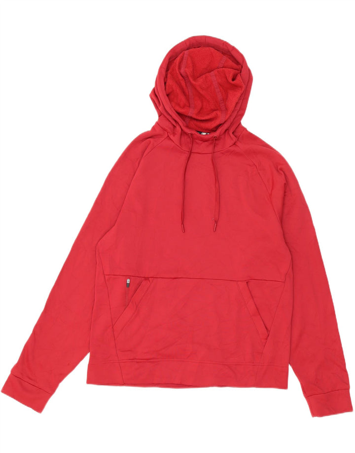 RUSSELL ATHLETIC Mens Hoodie Jumper Small Red Polyester Vintage Russell Athletic and Second-Hand Russell Athletic from Messina Hembry 