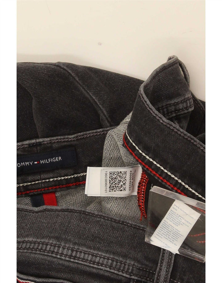 Tommy Hilfiger Mens Slim Jeans W34 L34 Grey Cotton