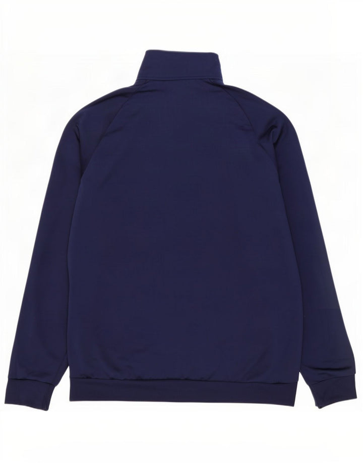 Adidas Mens Tracksuit Top Jacket XL Navy Blue Polyester