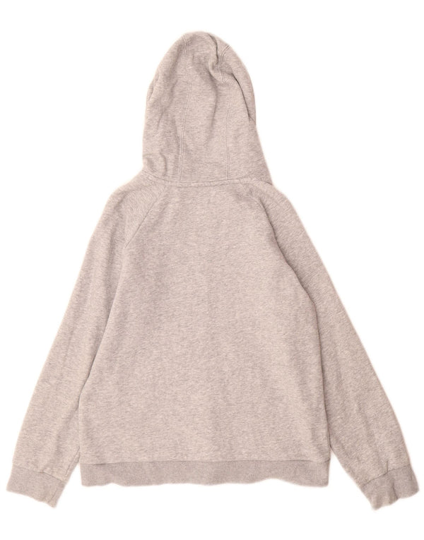 Under Armour Girls Graphic Hoodie Jumper 11-12 Years Large Grey Cotton