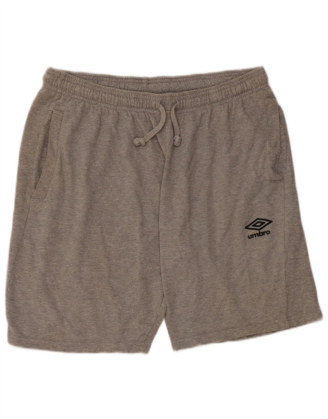 Umbro Mens Sport Shorts XL Grey Flecked Cotton
