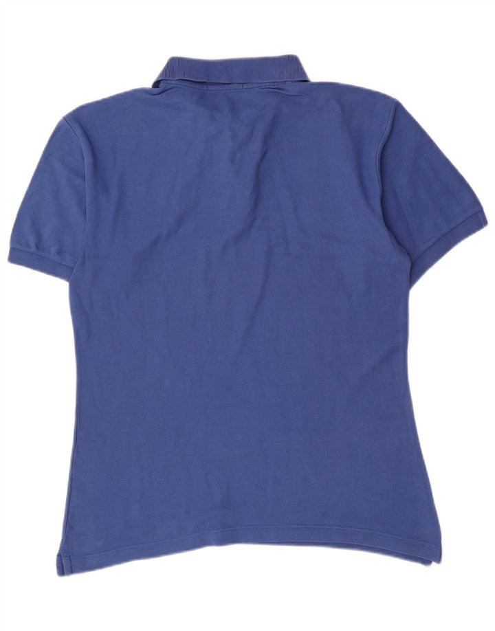 Fila Mens Polo Shirt IT 44 XS Blue Cotton