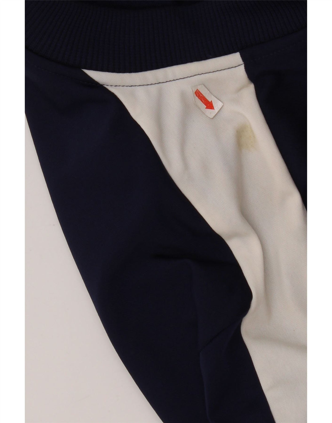 Puma Mens Tracksuit Top Jacket Small Navy Blue Colourblock Polyester