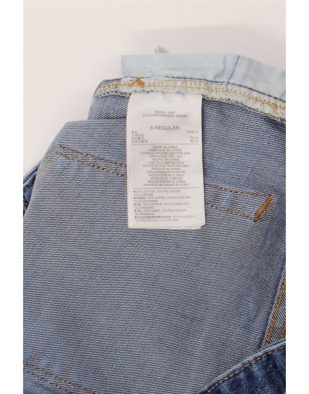 Gap Womens Bootcut Jeans W28 L32 Blue Cotton