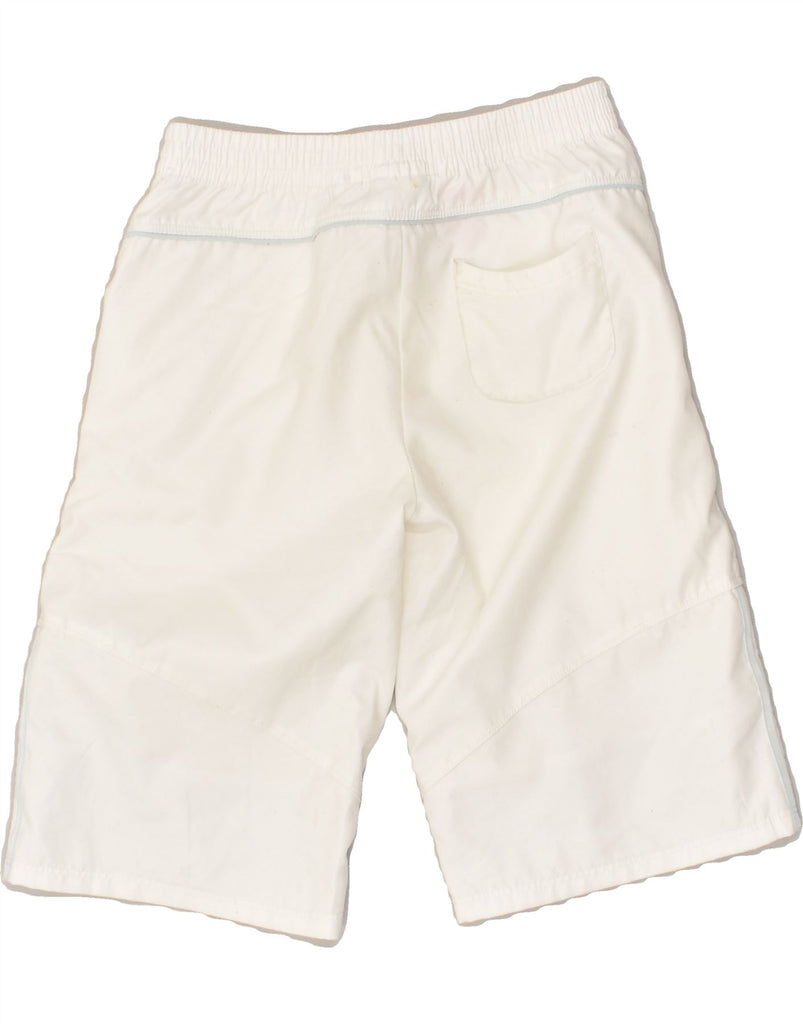 ADIDAS Boys Sport Shorts 5-6 Years White Polyester | Vintage Adidas | Thrift | Second-Hand Adidas | Used Clothing | Messina Hembry 