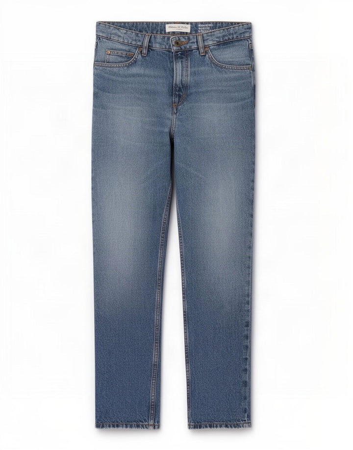 Marc O'Polo Womens Straight Jeans W29 L27 Blue Cotton
