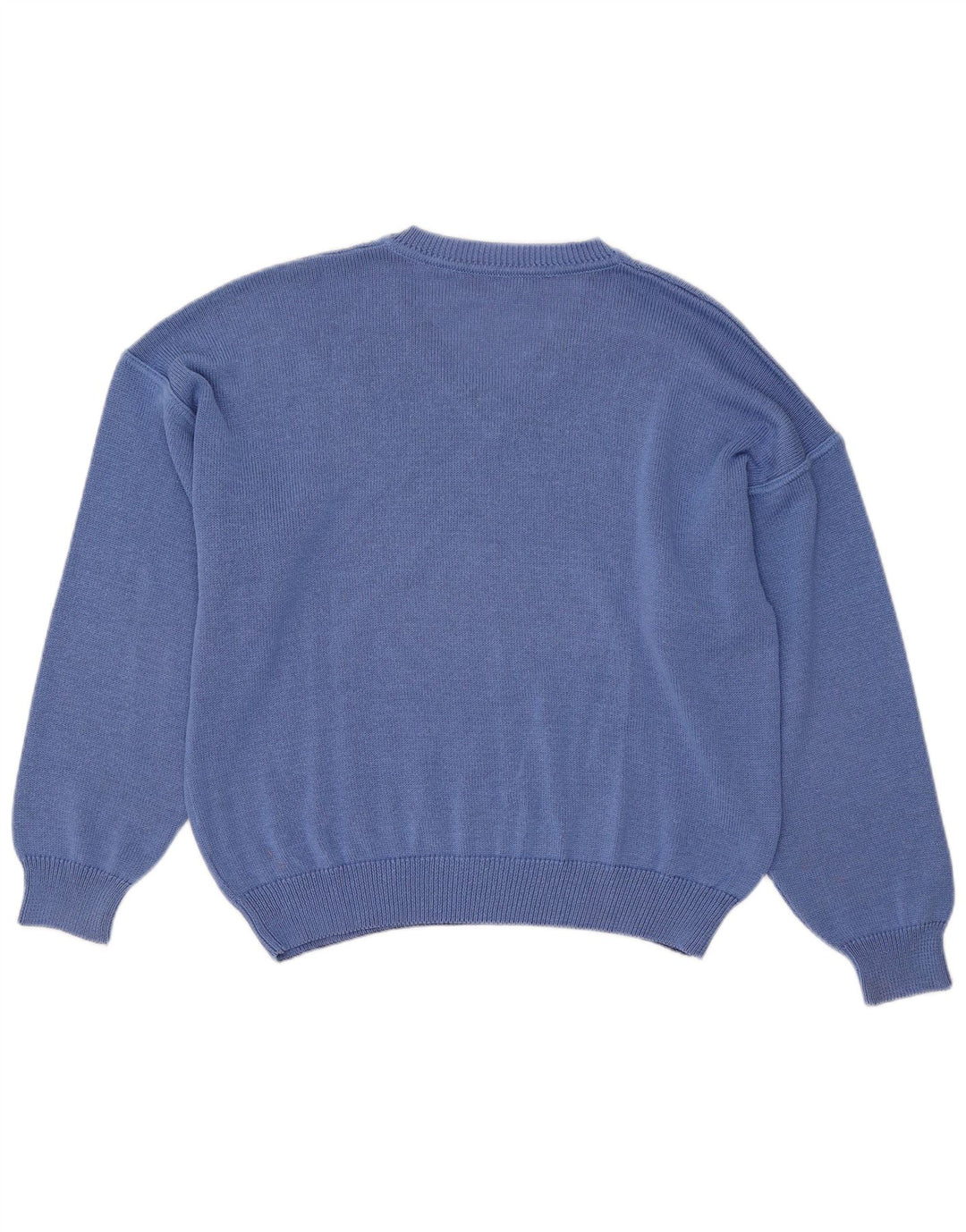 Bleyle Mens Relaxed Fit V-Neck Jumper Sweater Small Blue