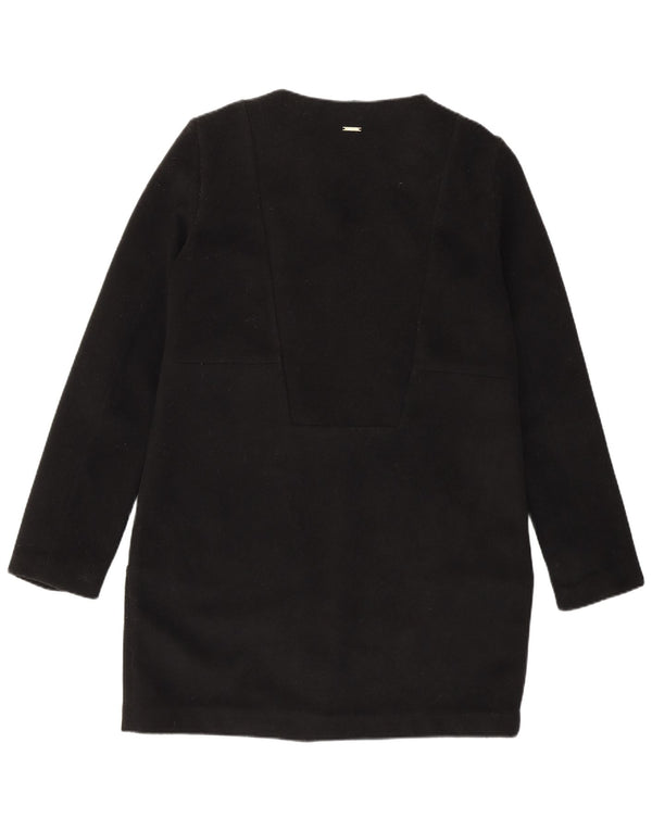 Gas Womens Overcoat IT 42 Medium Black