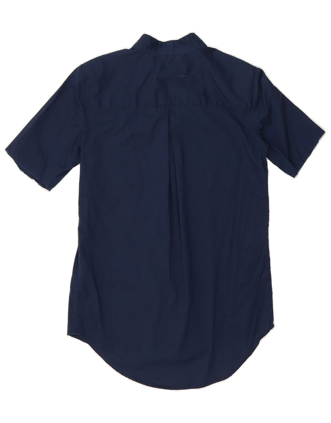 BENETTON Womens Blouse Top UK 6 XS Navy Blue Vintage Benetton and Second-Hand Benetton from Messina Hembry 