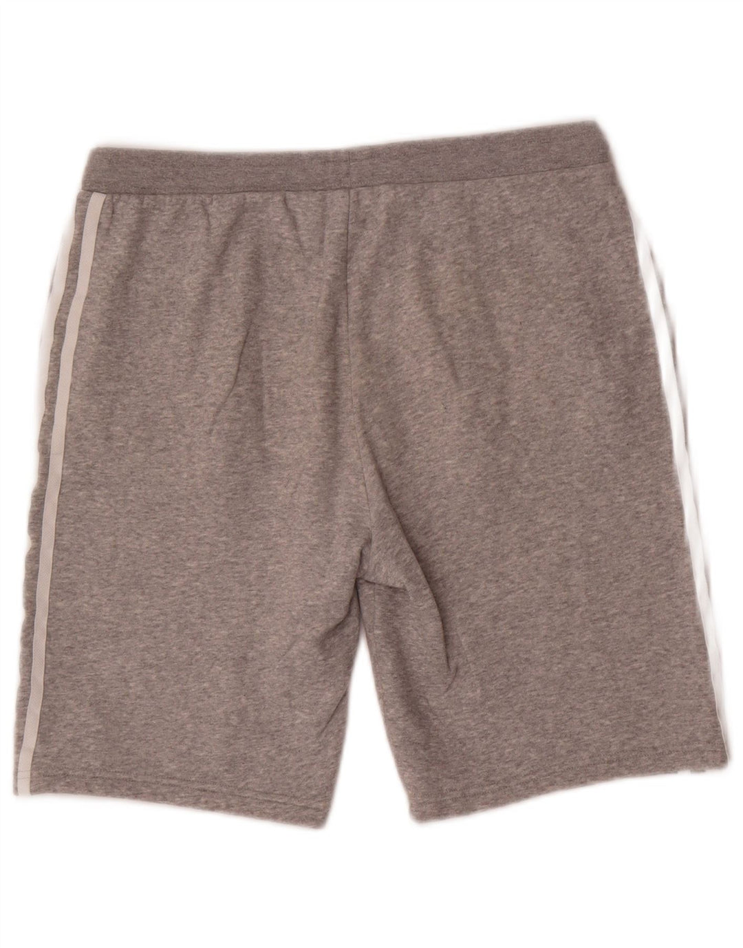ADIDAS Boys Sport Shorts 13-14 Years Grey Cotton