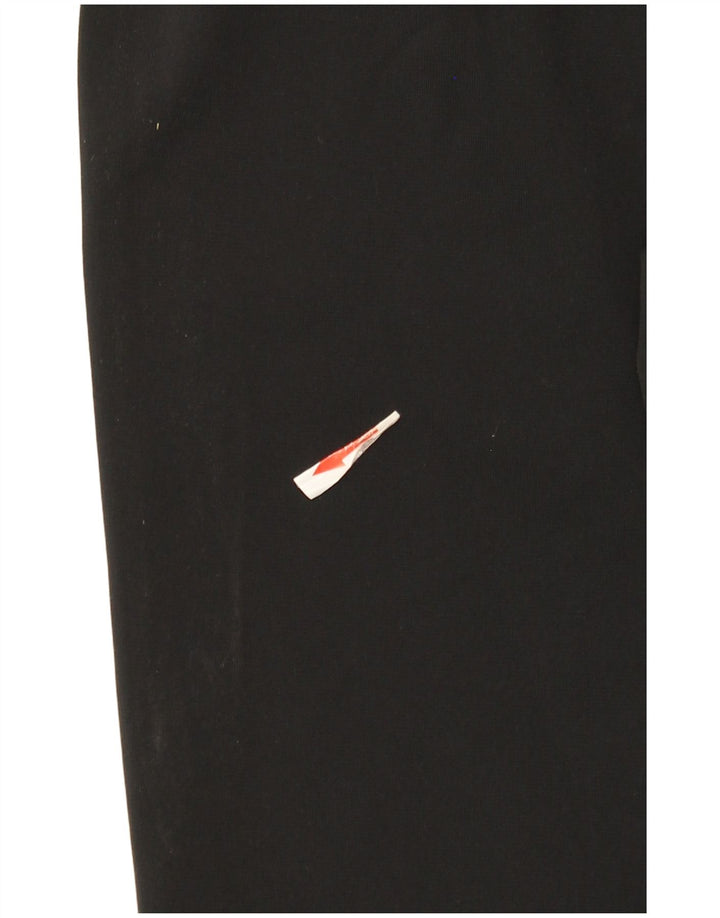 Adidas Boys Tracksuit Trousers Joggers 11-12 Years Black Polyester