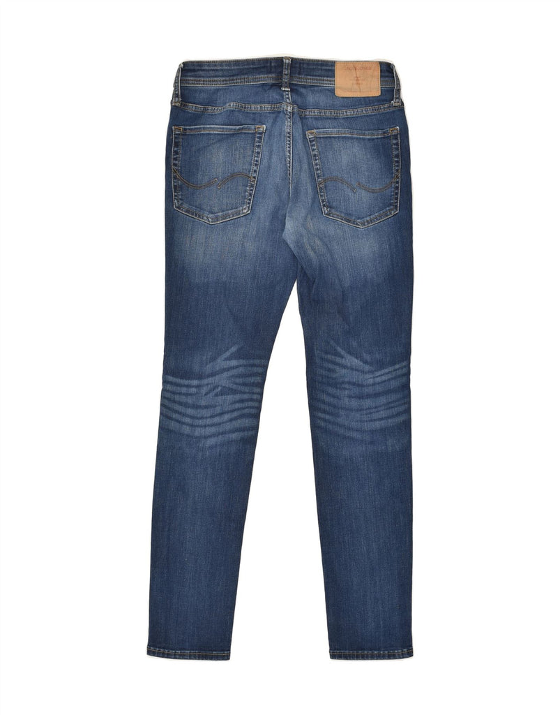 JACK & JONES Mens Liam Skinny Jeans W32 L30 Blue | Vintage Jack & Jones | Thrift | Second-Hand Jack & Jones | Used Clothing | Messina Hembry 