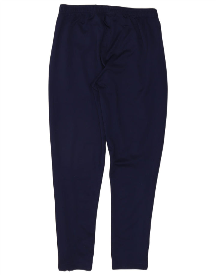 ADIDAS Mens Tracksuit Trousers Large  Navy Blue Polyester
