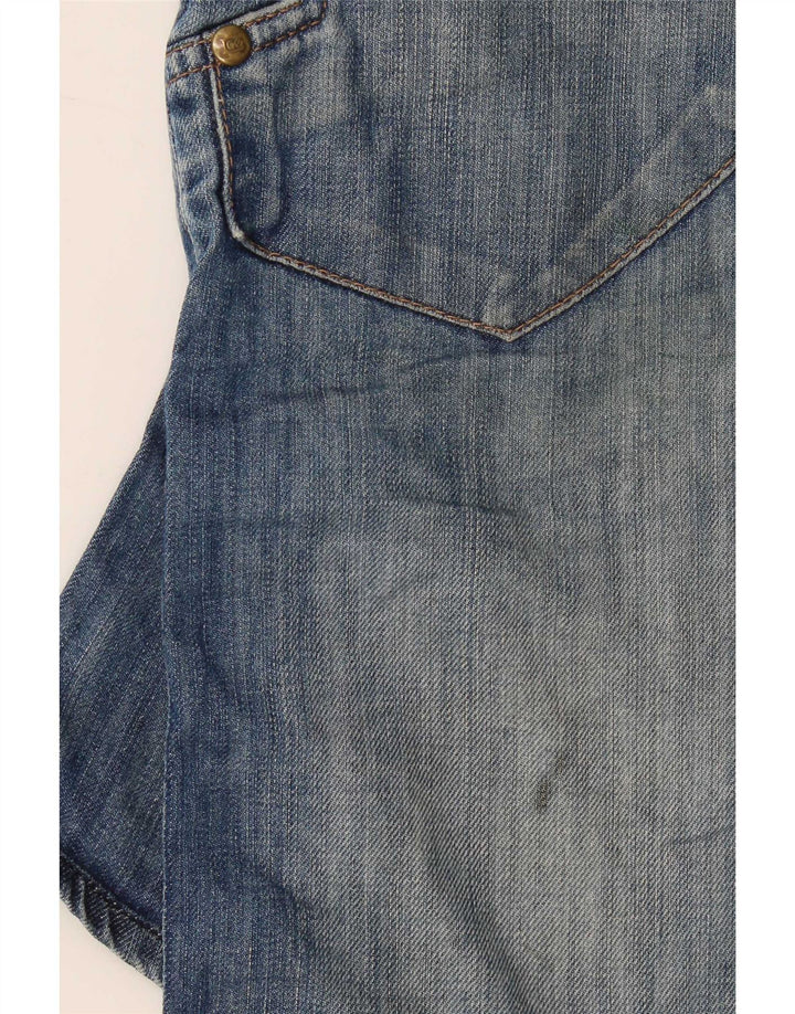 Lee Mens Denim Shorts Small W29 Blue Cotton