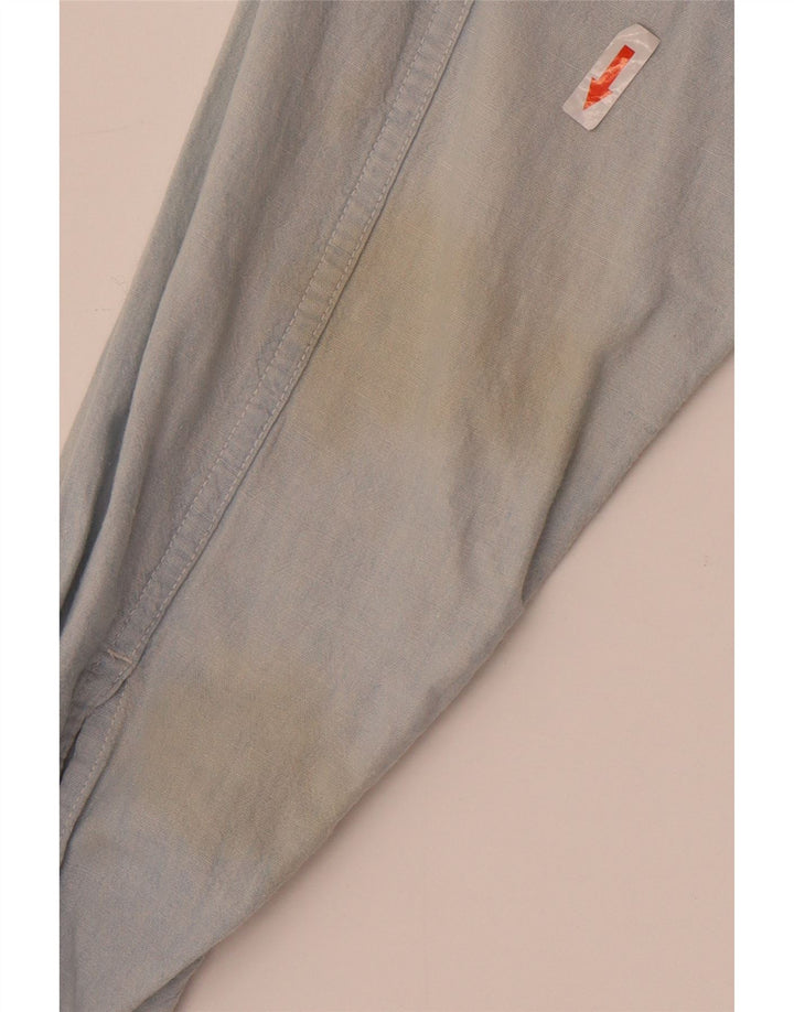 Valentino Mens Shirt Size 39 Medium Blue