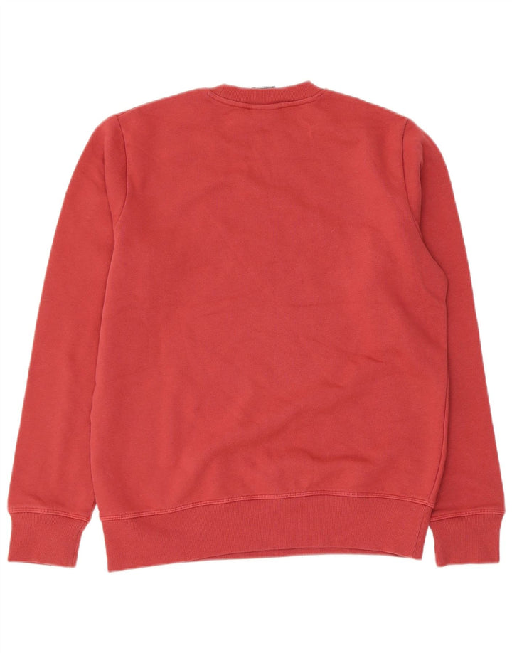 New Balance Womens Graphic Sweatshirt Jumper UK 14 Medium Red