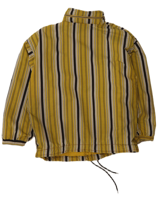 Proline Mens Anorak Jacket UK 40 Large Yellow Striped Polyamide
