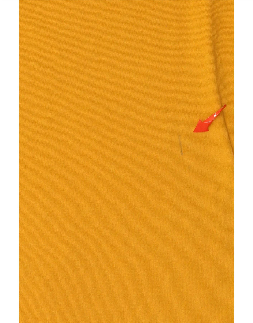 The North Face Mens T-Shirt Top Small Yellow Cotton