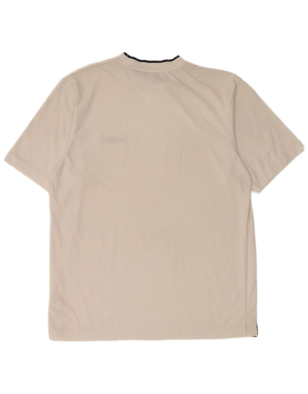 Umbro Mens T-Shirt Top Large White Polyester
