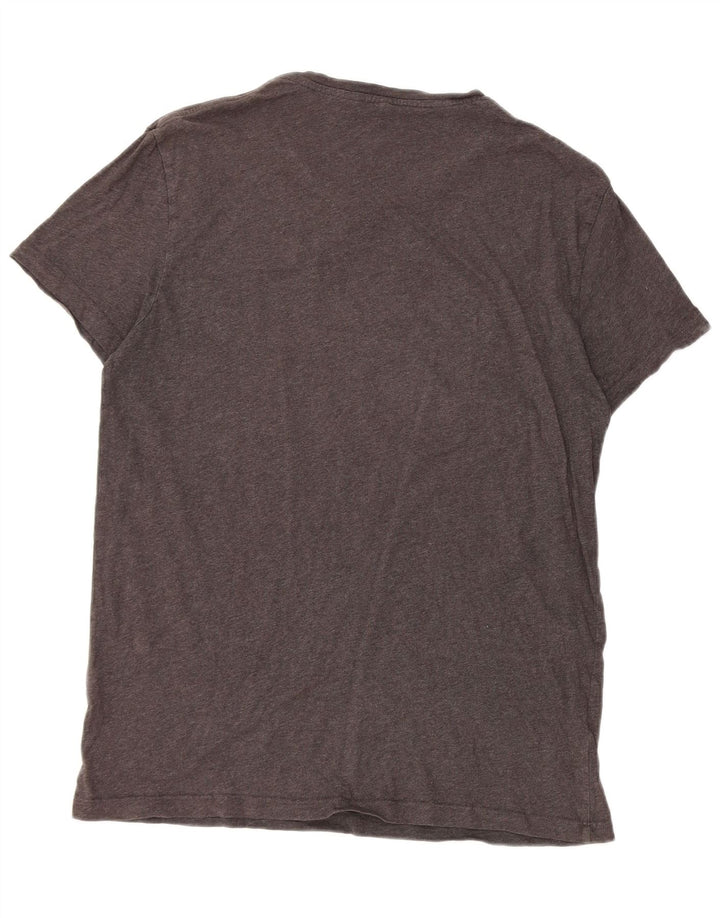 Jack Wills Womens T-Shirt Top Medium Grey Cotton