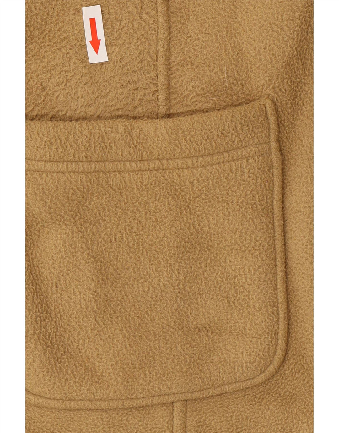 Marks & Spencer Womens Fleece Jacket UK 20 2XL Brown Polyester