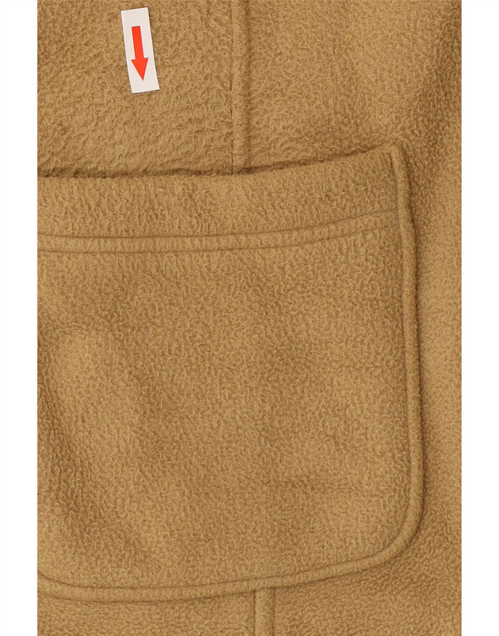 Marks & Spencer Womens Fleece Jacket UK 20 2XL Brown Polyester