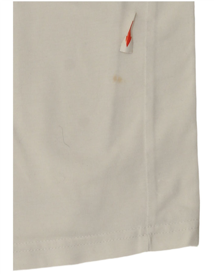 Puma Mens T-Shirt Top Medium White Flecked