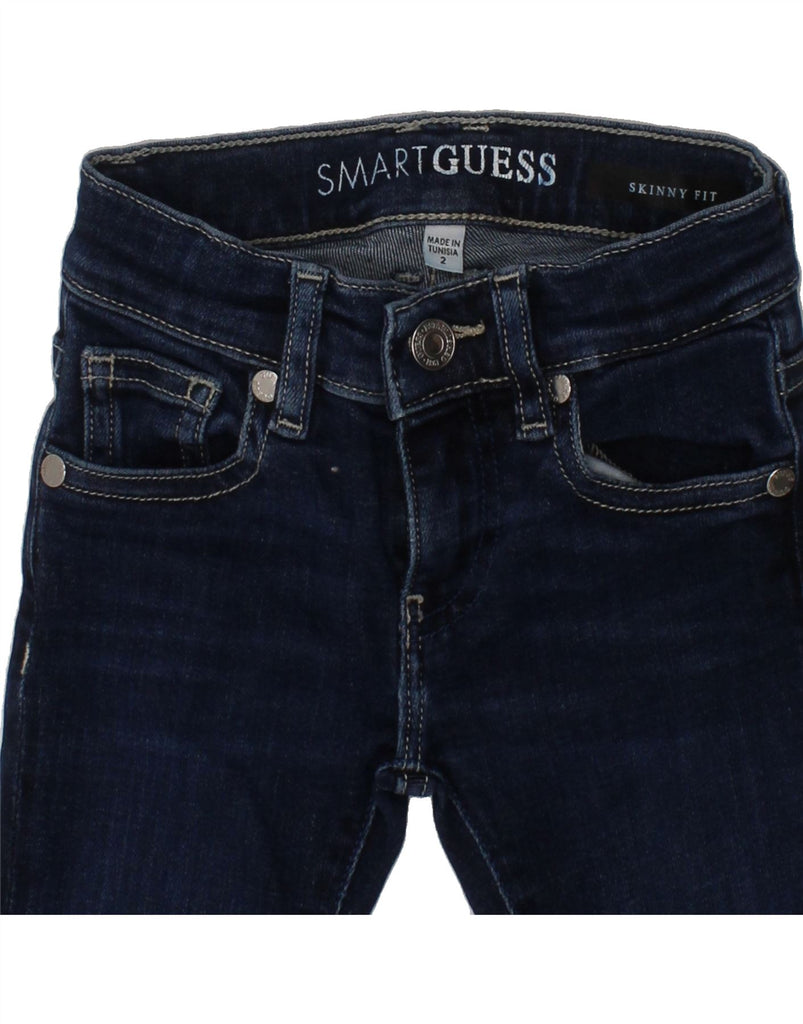 GUESS Baby Boys Skinny Straight Jeans 18-24 Months W18 L13 Navy Blue Vintage Guess and Second-Hand Guess from Messina Hembry 