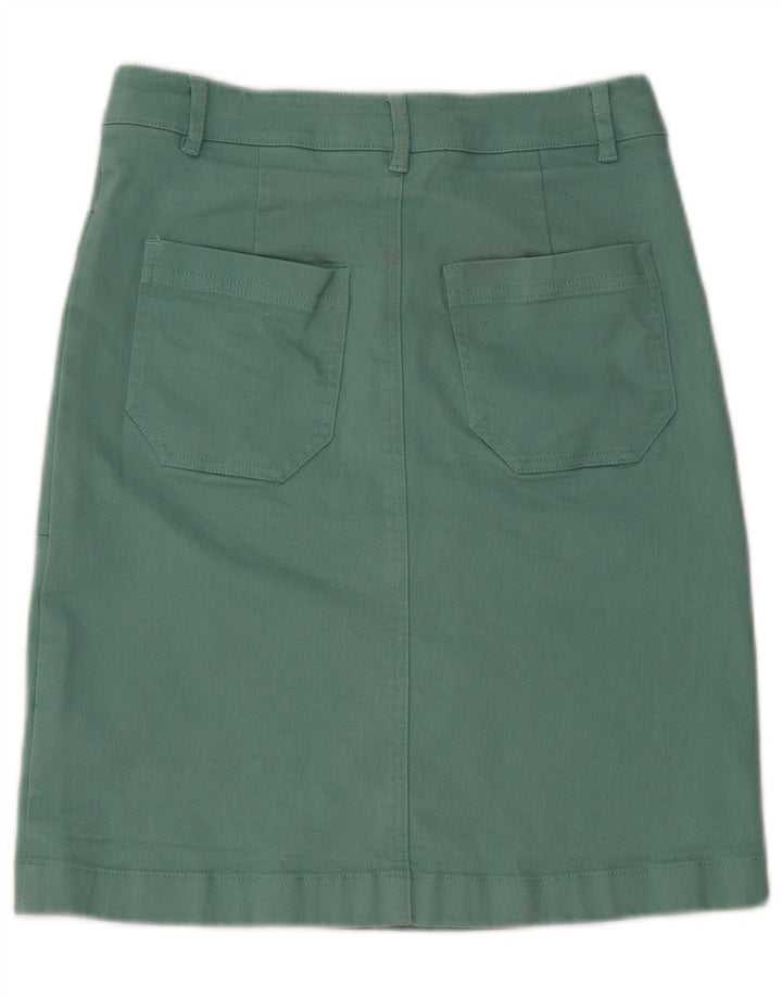 BODEN Womens Denim Skirt UK 8 Small W26  Blue Cotton