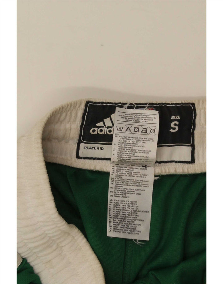 Adidas Mens Boston Celtics Sport Shorts Small  Green Colourblock Polyester