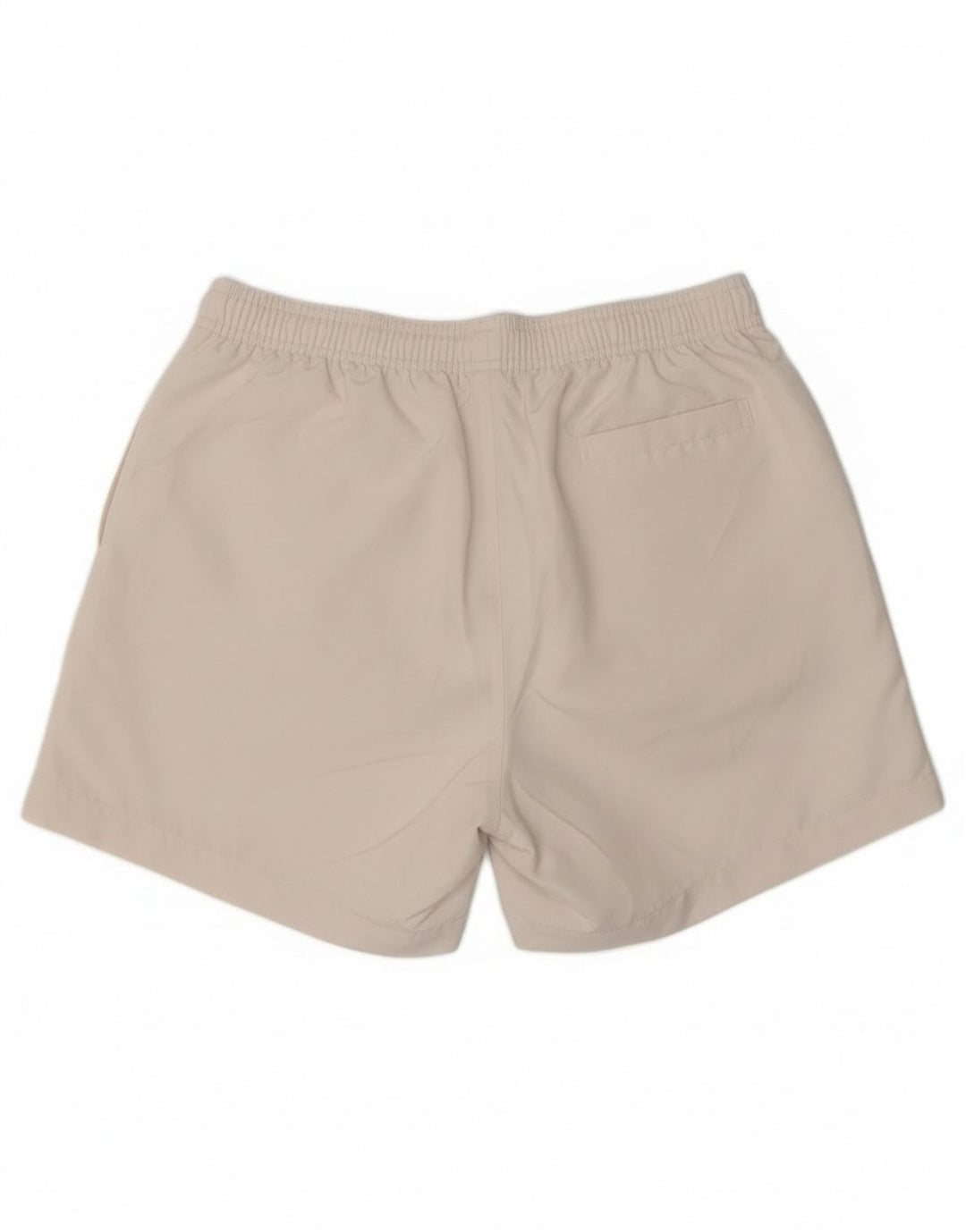 Calvin Klein Mens Graphic Swimming Shorts Medium  White Polyester