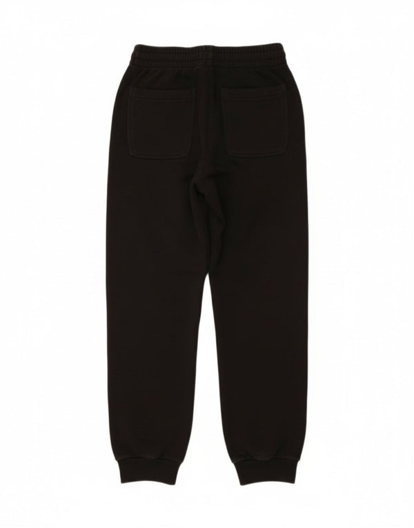 Adidas Boys Tracksuit Trousers Joggers 11-12 Years  Black Cotton
