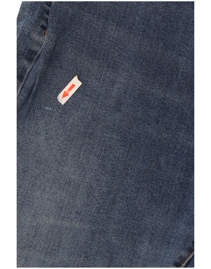 Marks & Spencer Mens Regular Straight Jeans W36 L33 Blue Cotton