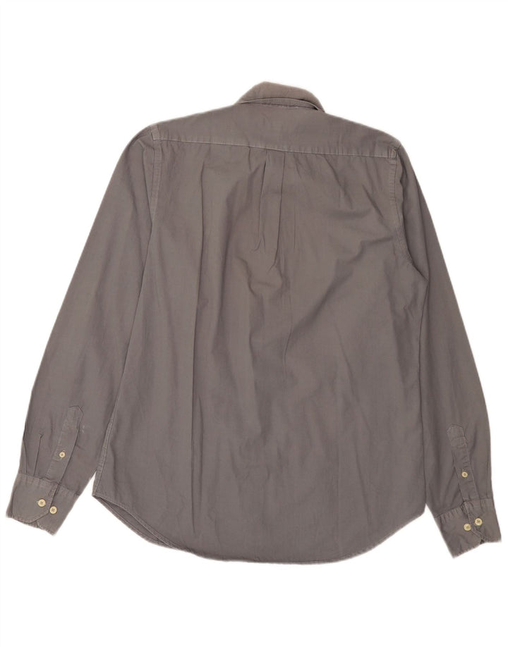 Marina Militare Mens Shirt Medium Grey Cotton