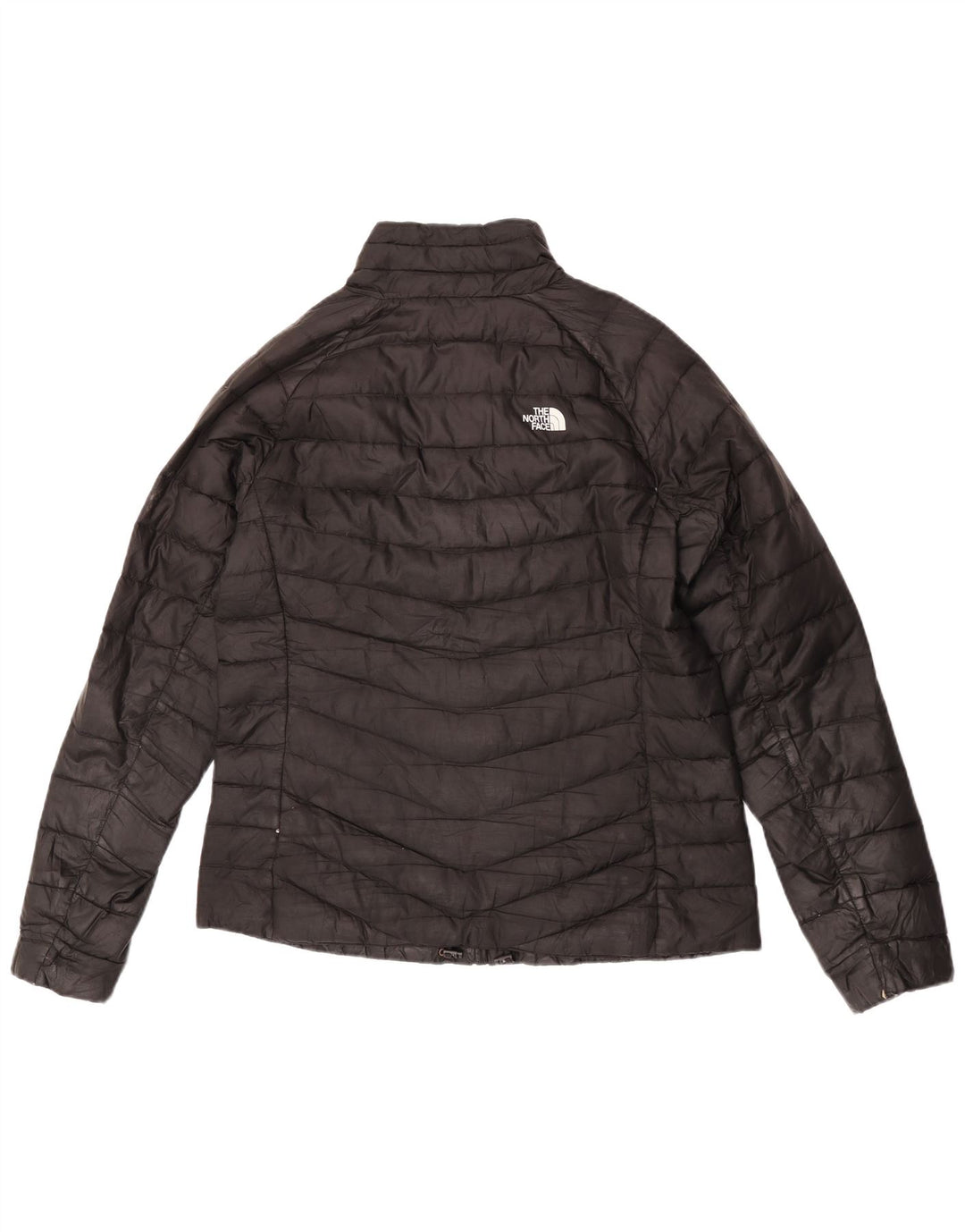 The North Face Womens Padded Jacket UK 16 Large Black Polyester