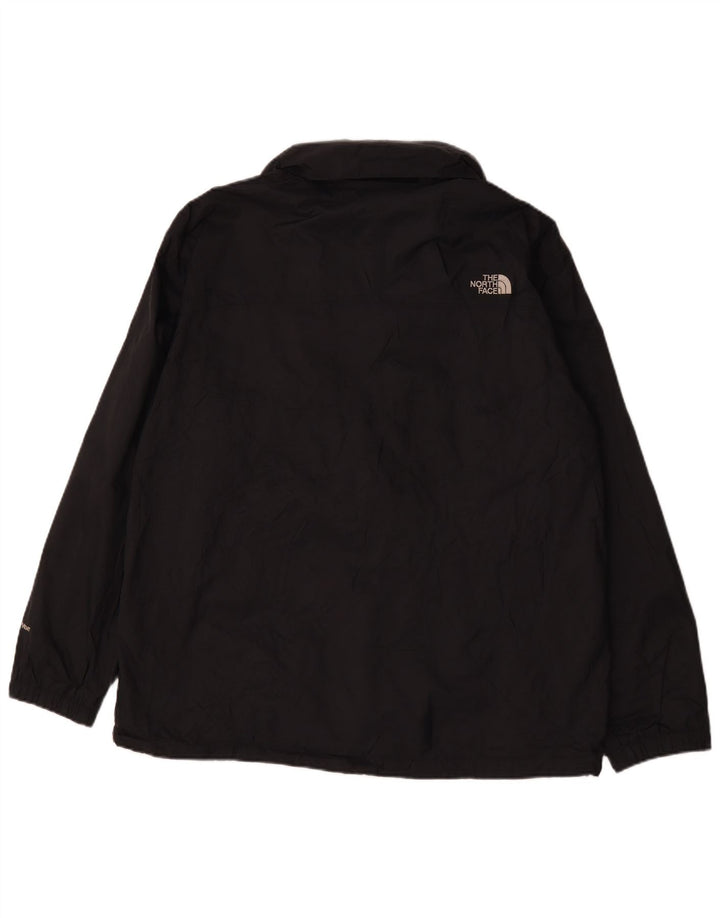 The North Face Mens Hyvent Rain Jacket UK 42 XL Black Polyester