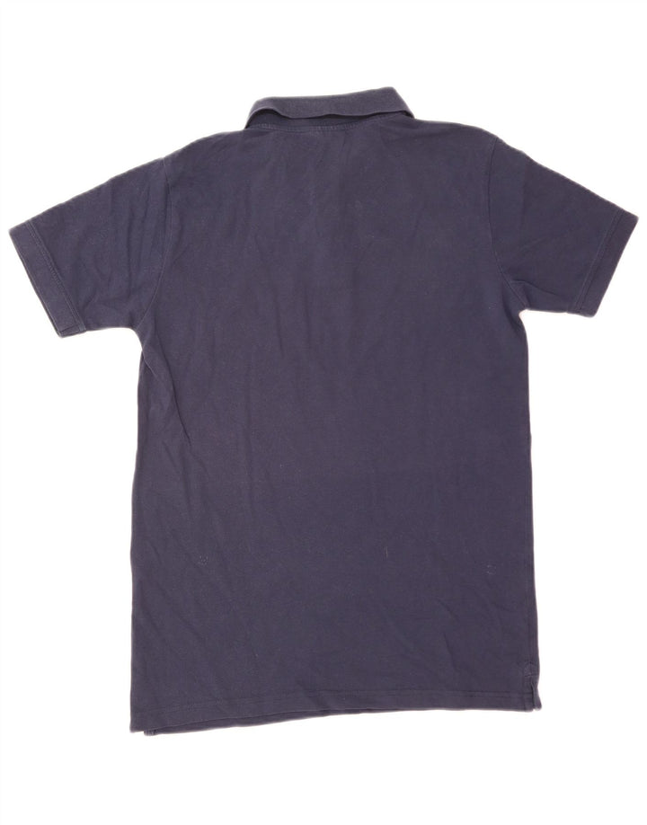 Kappa Mens Polo Shirt Medium Navy Blue Cotton