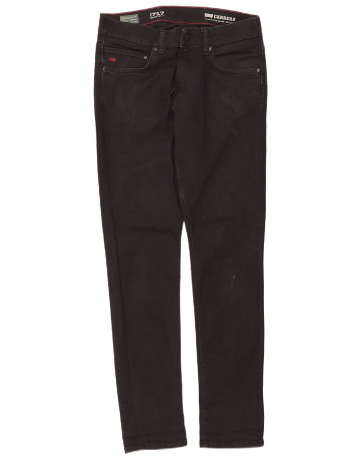 CARRERA Womens 717 Slim Jeans W31 L32 Black Cotton