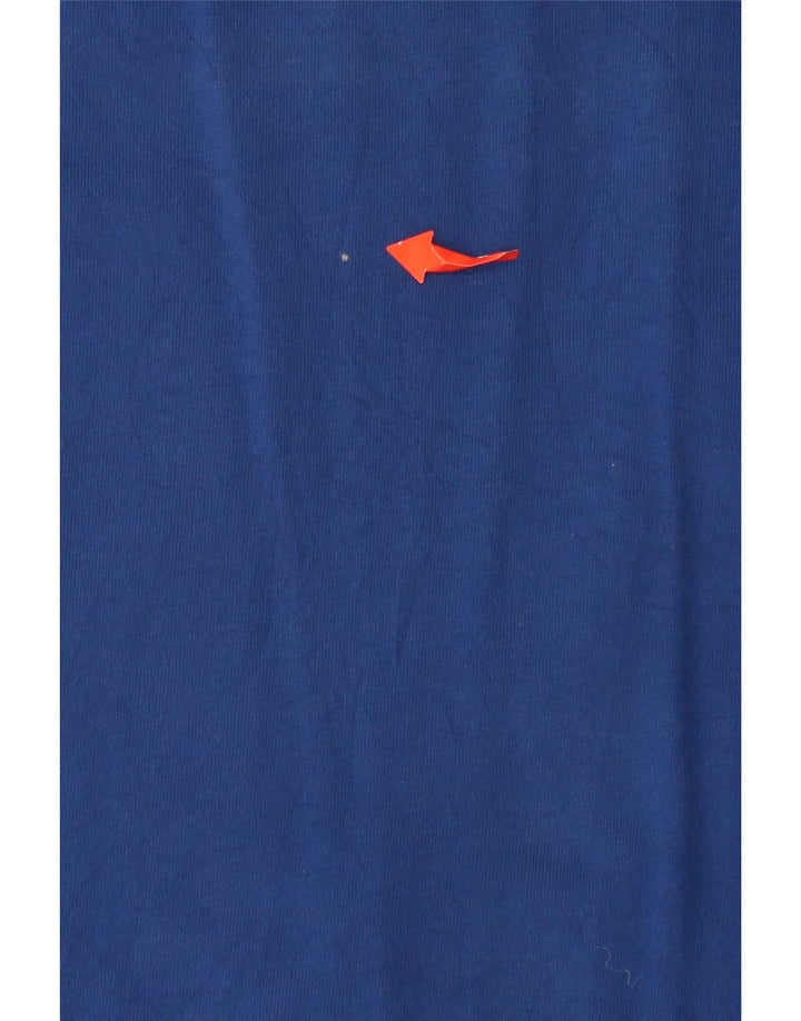 L.L.BEAN Mens Traditional Fit T-Shirt Top 2XL Blue Cotton