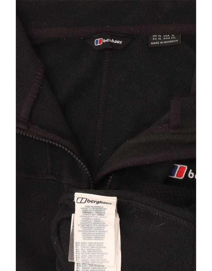 Berghaus Mens Fleece Jacket UK 42 XL Grey Polyester