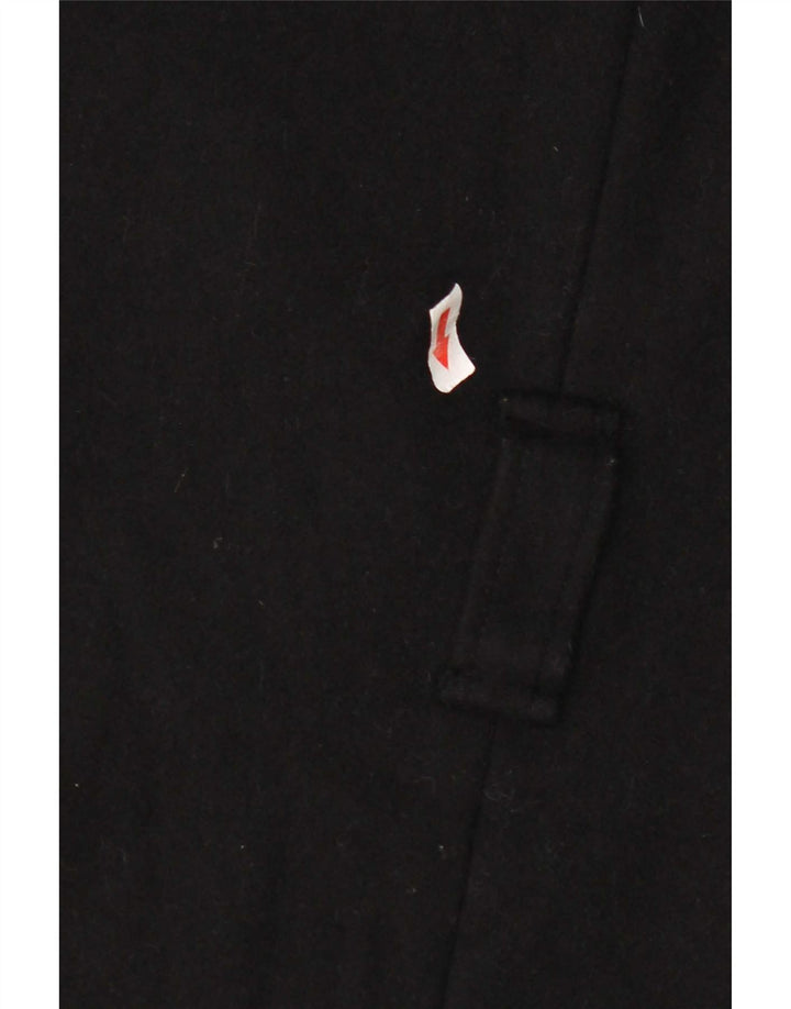 French Connection Womens Oversized Overcoat UK 12 Medium Black Wool