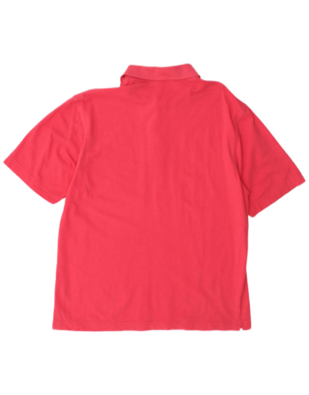 Lacoste Mens Polo Shirt Size 4 Medium Pink Cotton