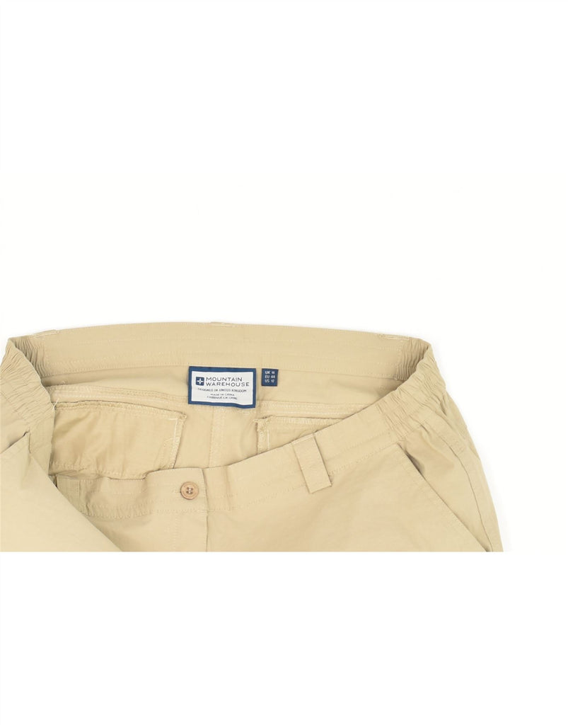 MOUNTAIN WAREHOUSE Womens Chino Trousers UK 16 Large W34 L28 Beige | Vintage Mountain Warehouse | Thrift | Second-Hand Mountain Warehouse | Used Clothing | Messina Hembry 