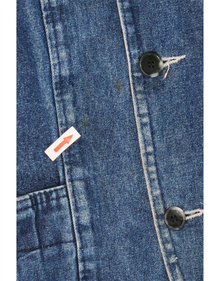 Vintage Mens Denim Jacket UK 42 XL Blue