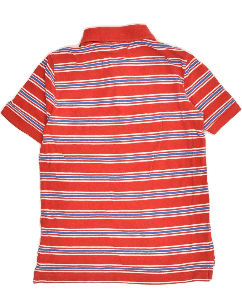 POLO RALPH LAUREN Boys Polo Shirt 6-7 Years Red Striped Cotton | Vintage Polo Ralph Lauren | Thrift | Second-Hand Polo Ralph Lauren | Used Clothing | Messina Hembry 