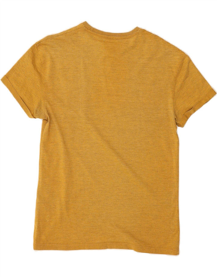 JULES Mens T-Shirt Top Medium Yellow Cotton Vintage Jules and Second-Hand Jules from Messina Hembry 