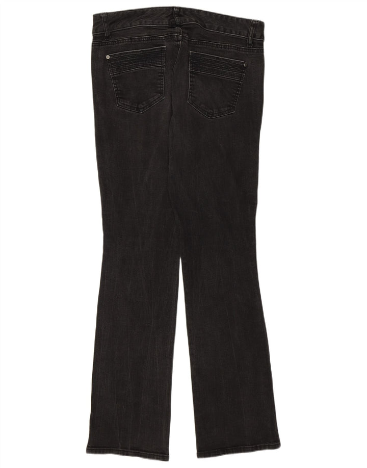 Tommy Hilfiger Womens Bootcut Jeans US 10 Large W32 L30 Grey Cotton