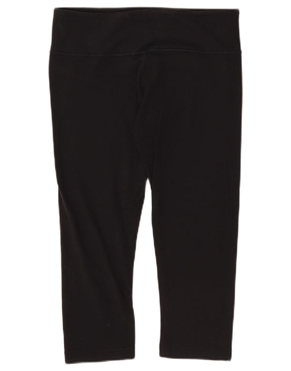 Lululemon Womens Capri Leggings US 8 Medium Black Synthetic