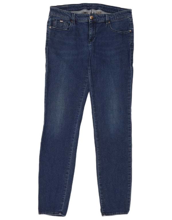 Gas Womens Skinny Jeans W30 L30 Blue Cotton
